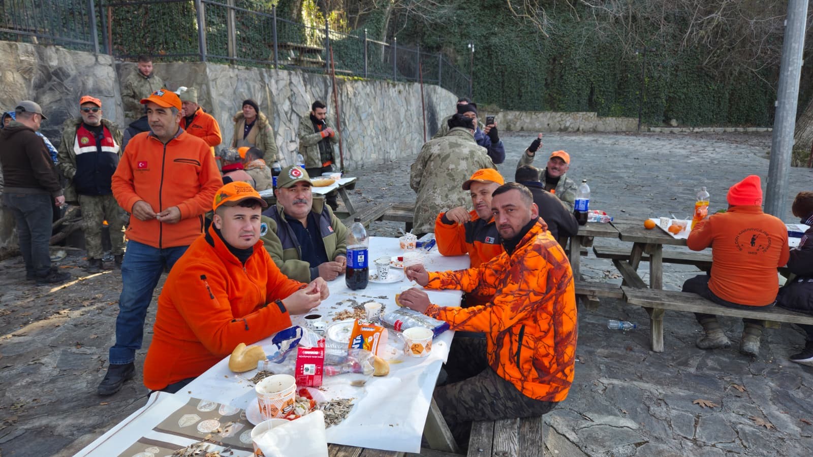 Sarıgöllü avcılar domuz avı etkinliğinde yer aldı-.1.1