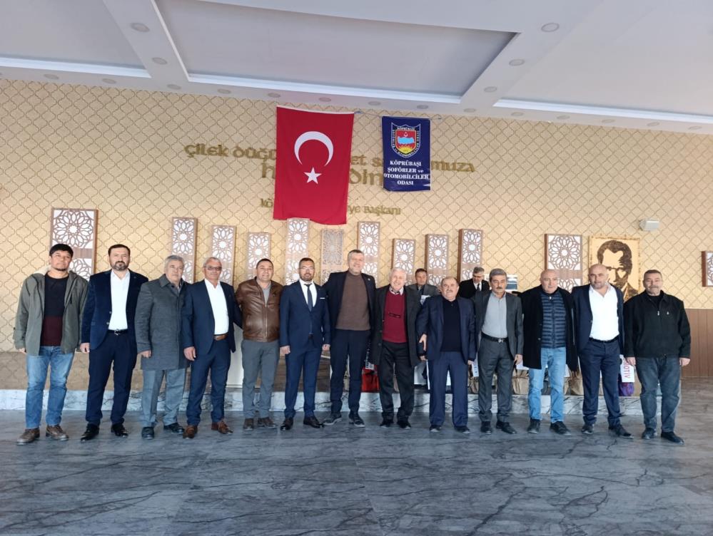 Köprübaşı Şoförler Odası'nda tek liste tam destek-1