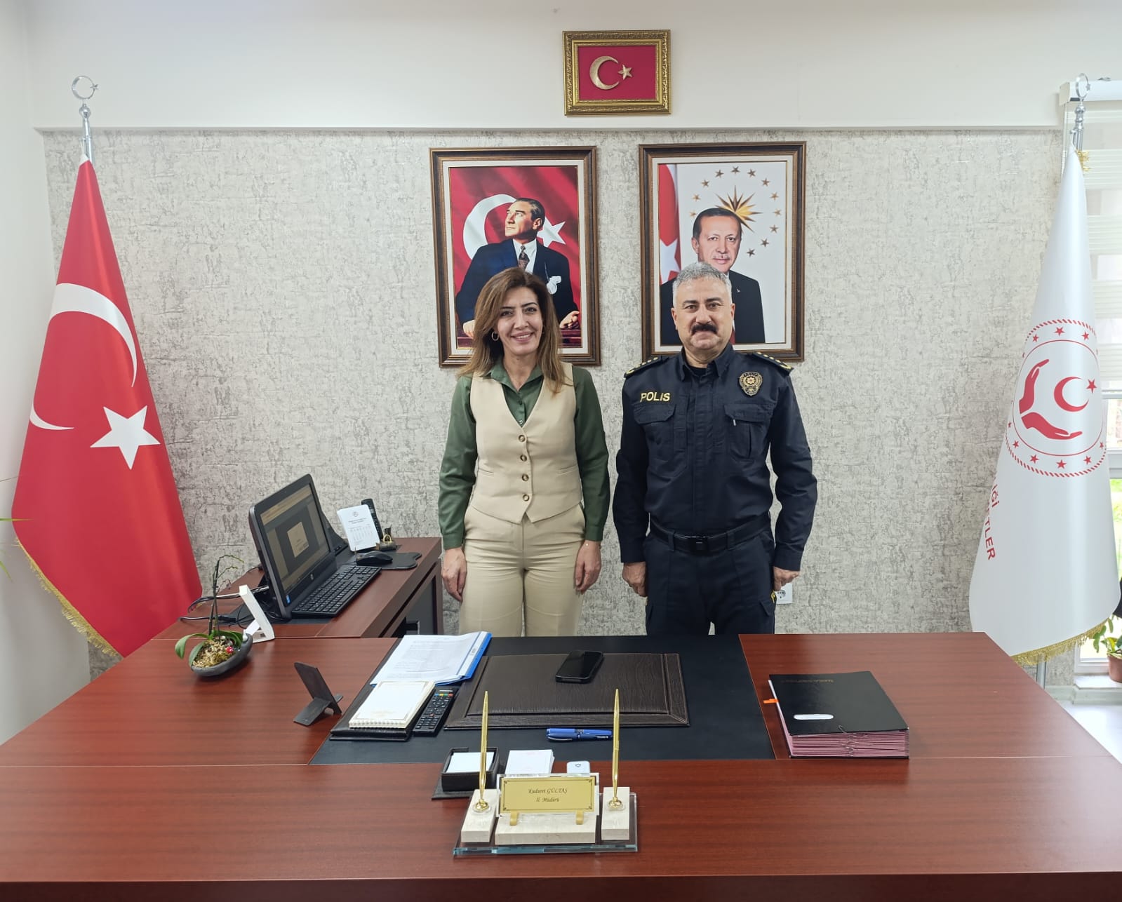 Aktaş'tan Aile Ve Sosyal Hizmetler İl Müdürlüğüne Ziyaret (2)