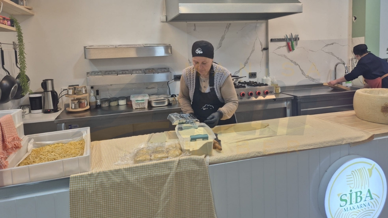 Alaşehir'de Makarnaya Kadın Dokunuşu Siba Makarna Kapılarını Açtı .2