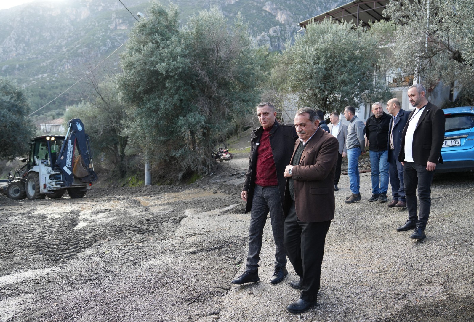 Başkan Şimşek, Yağıştan Etkilenen Bölgeleri Ziyaret Etti (4)