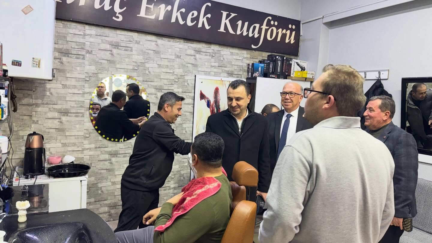 Bekir Başevirgen Kırkağaç'ta Esnafın Nabzını Tuttu (5)