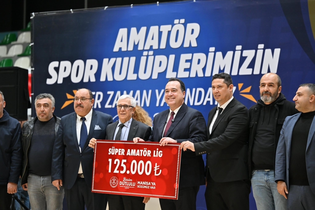 Manisa'da amatör spor kulüplerine büyük destek-.1.