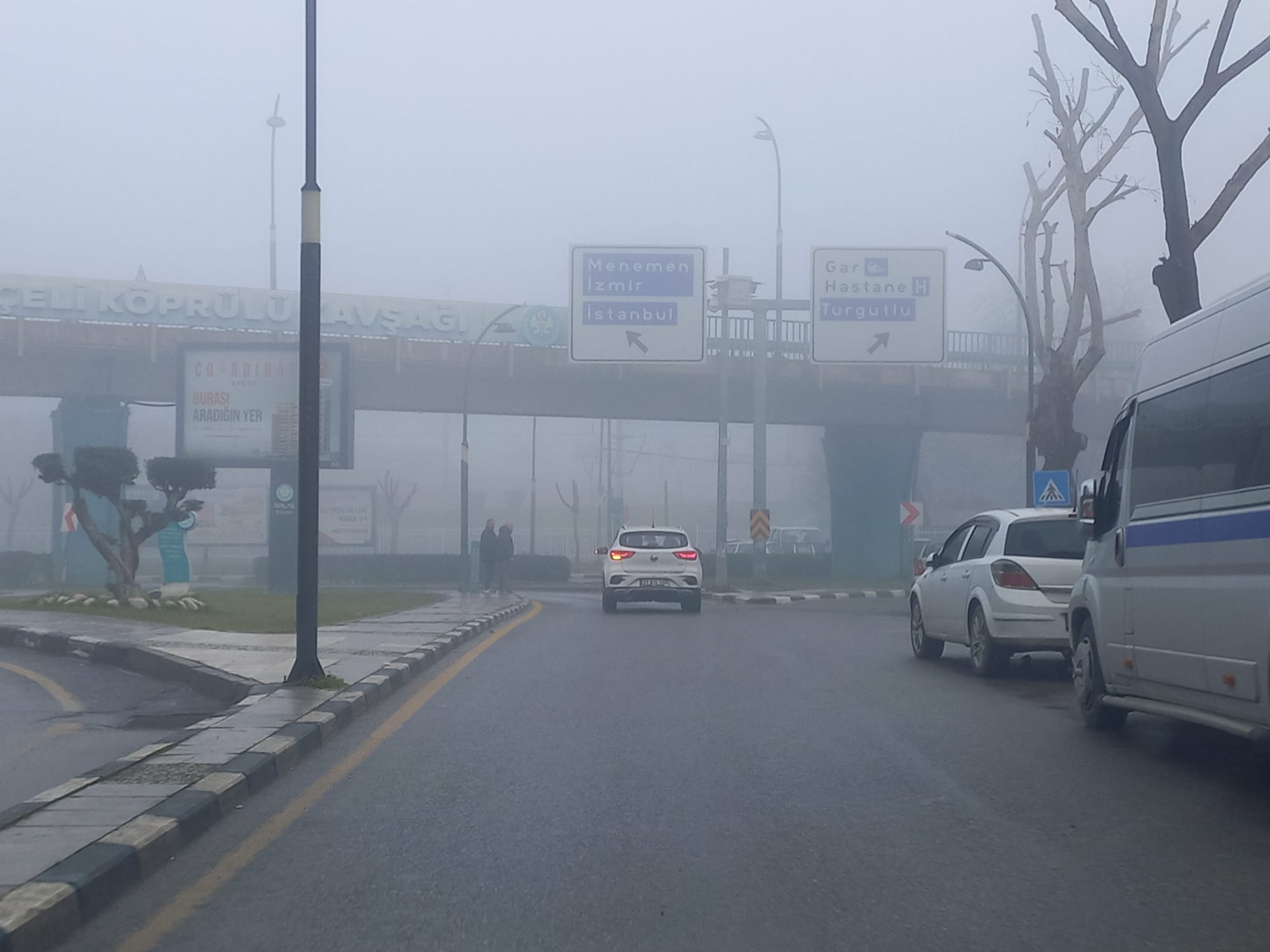 Manisa'da Sis Etkili Oldu! (2)