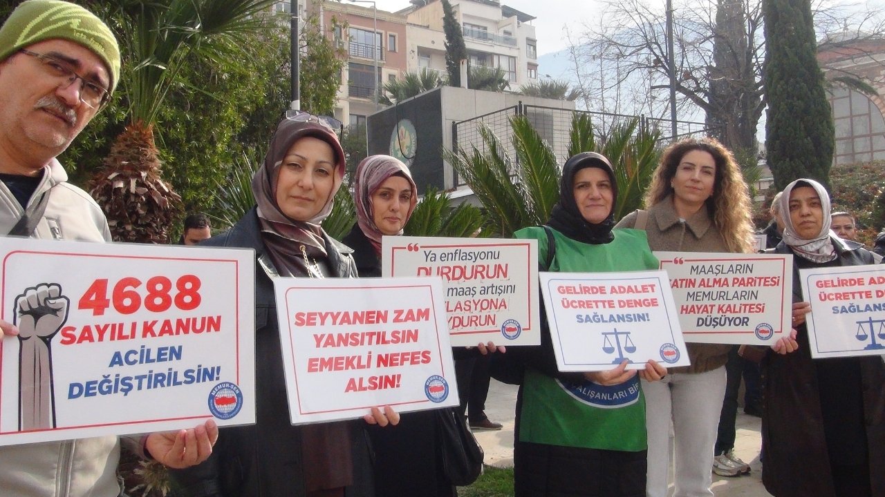 Memur Sen Manisa’dan Sert Tepki “Memur Enflasyona Eziliyor'' .1