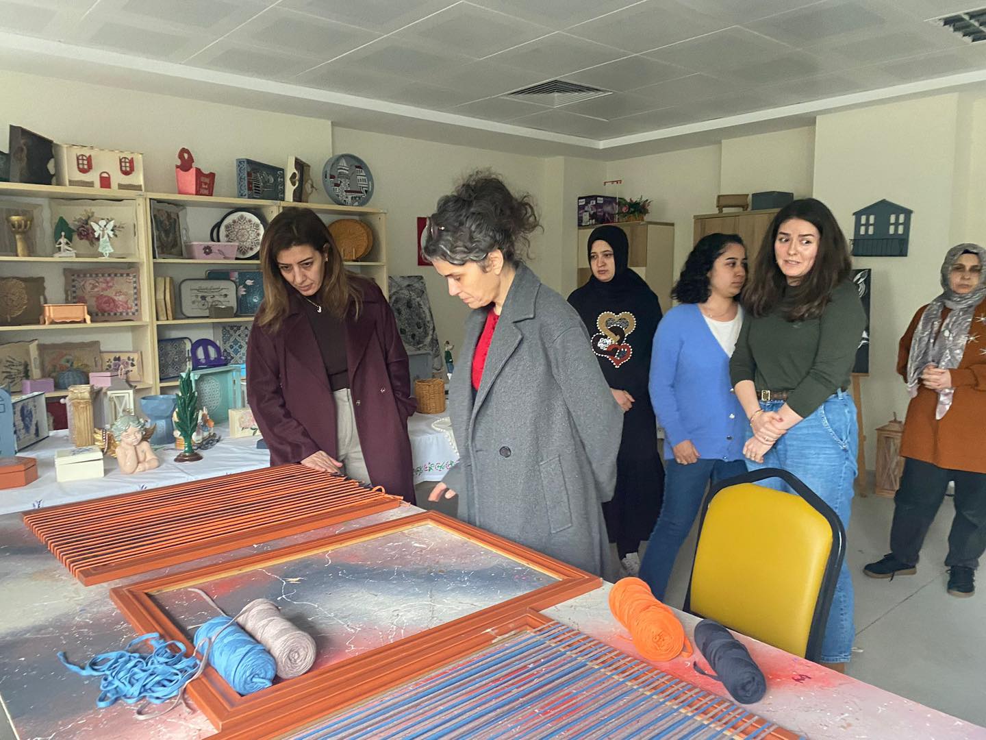 Kuduret Gültaş'tan hem ziyaret hem de denetim-.1.