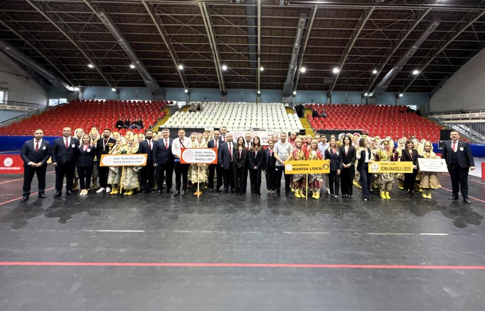 Manisa’da Halk Oyunları İl Birincileri Belli Oldu