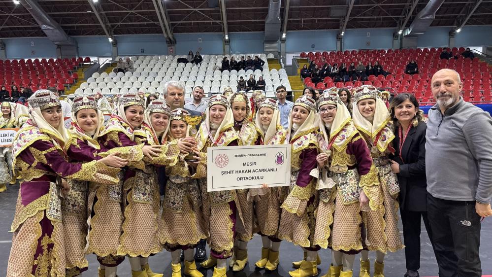 Manisa’da Halk Oyunları İl Birincileri Belli Oldu