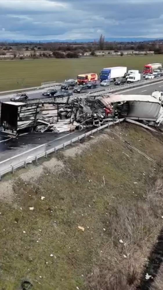 Bulgaristan'da tır kazası: Manisalı şoför hayatını kaybetti!