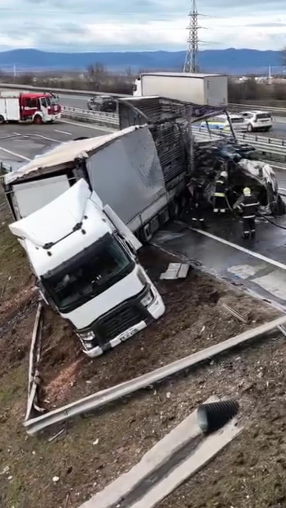 Bulgaristan'da tır kazası: Manisalı şoför hayatını kaybetti!