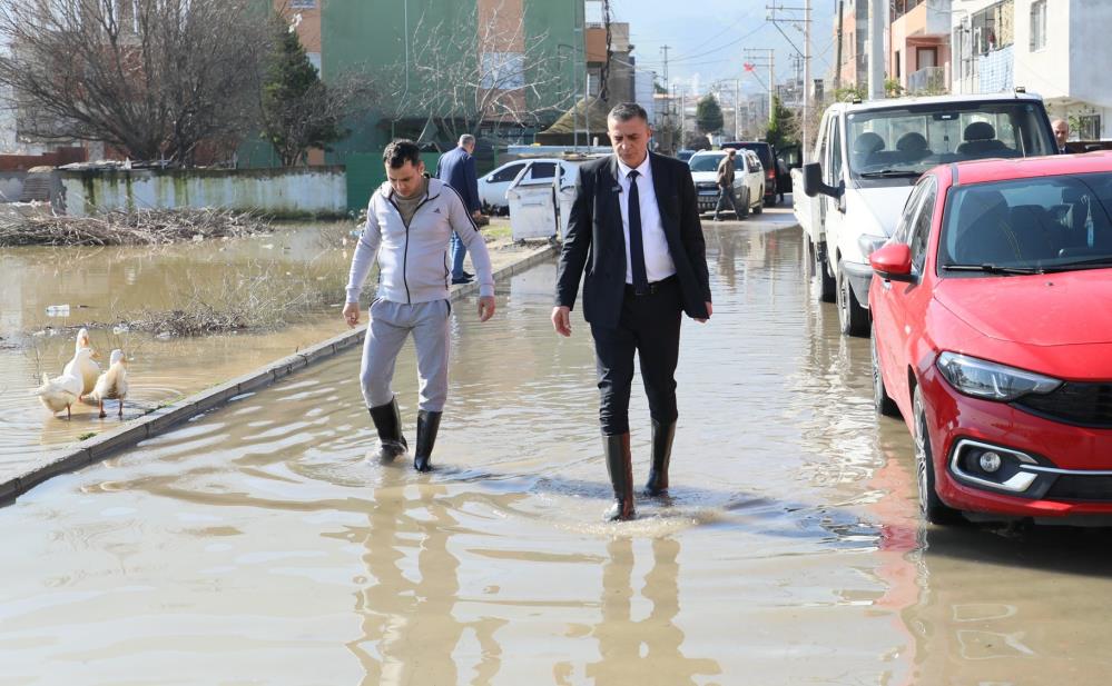 Başkan Şimşek, Akpınar Mahallesi'nde incelemelerde bulundu