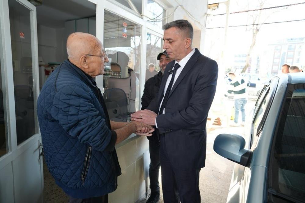 Başkan Şimşek sahada: Esnafın derdini tek tek not aldı!