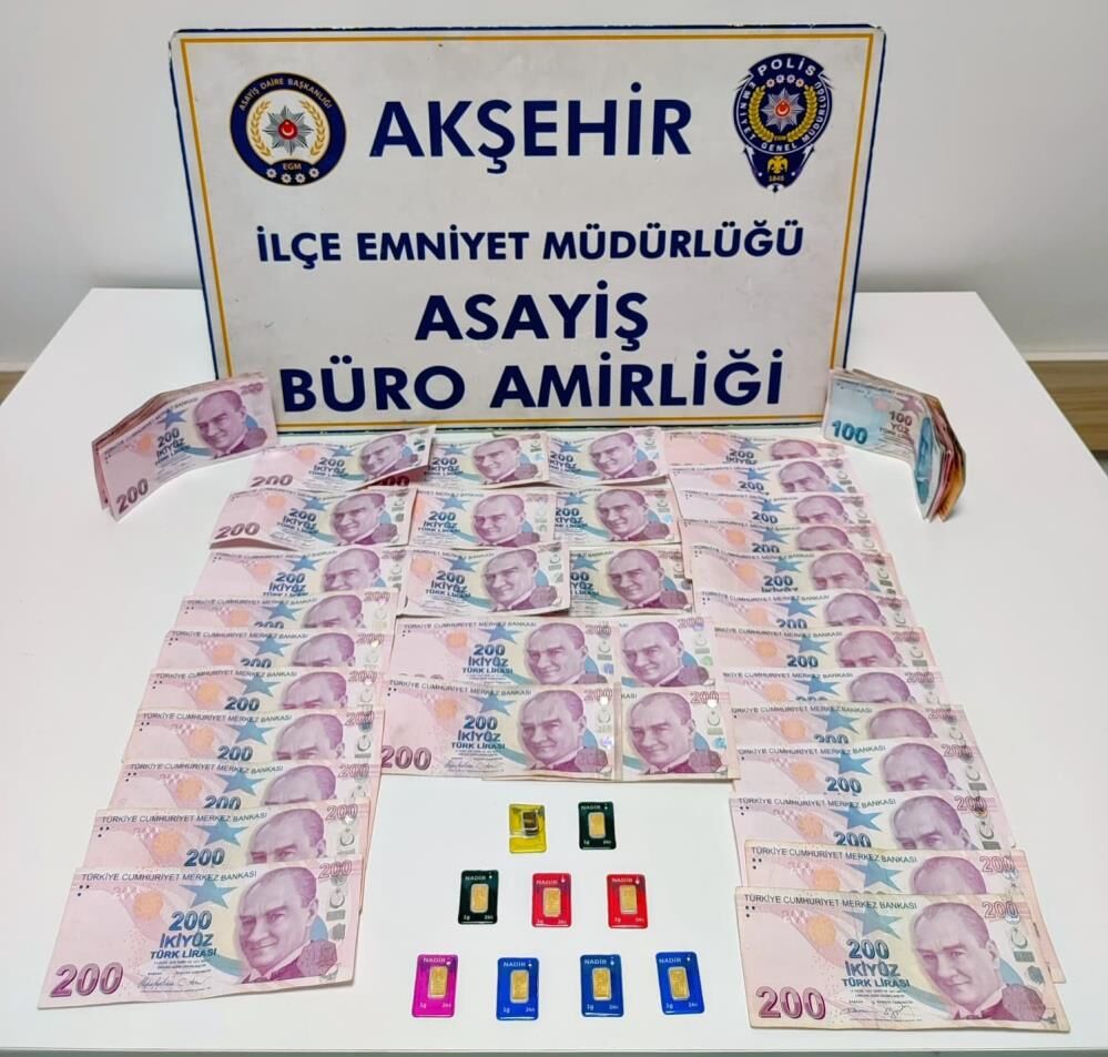 Akşehir'de sahte altın satıcılarına operasyon-1