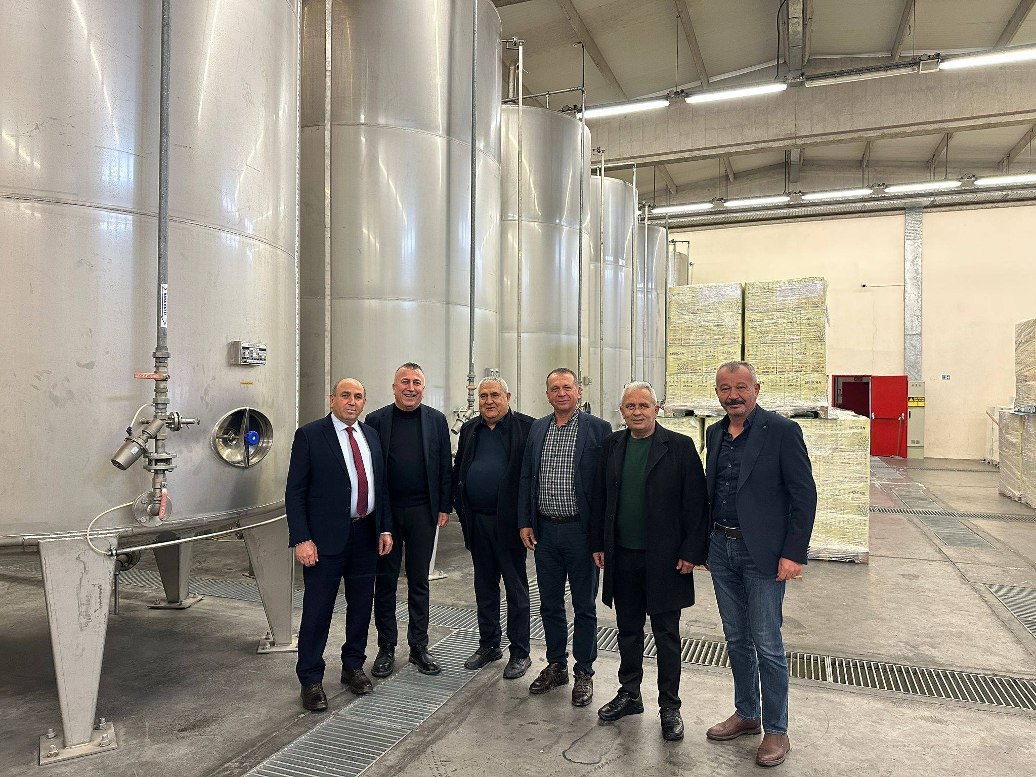 Başkan Akdeniz’den Tari̇ş Üzüm Birliği’ne Ziyaret (3)