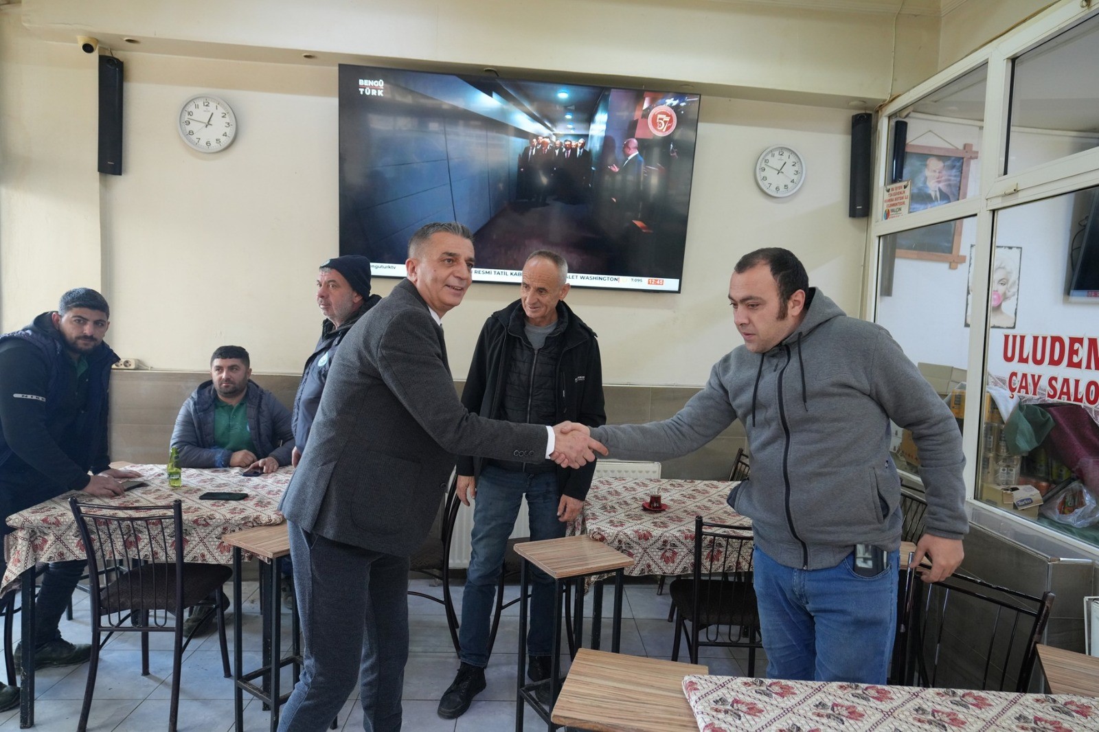 Başkan Şimşek, Esnafları Ziyaret Etti! (4)