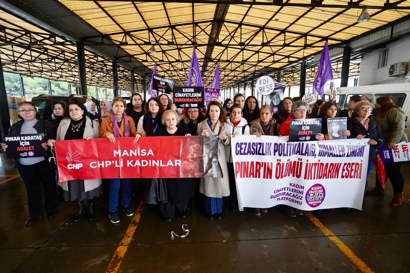 Chp Manisa İl Başkanı Özalper Kadın Cinayetleri Kader Değildir (1)