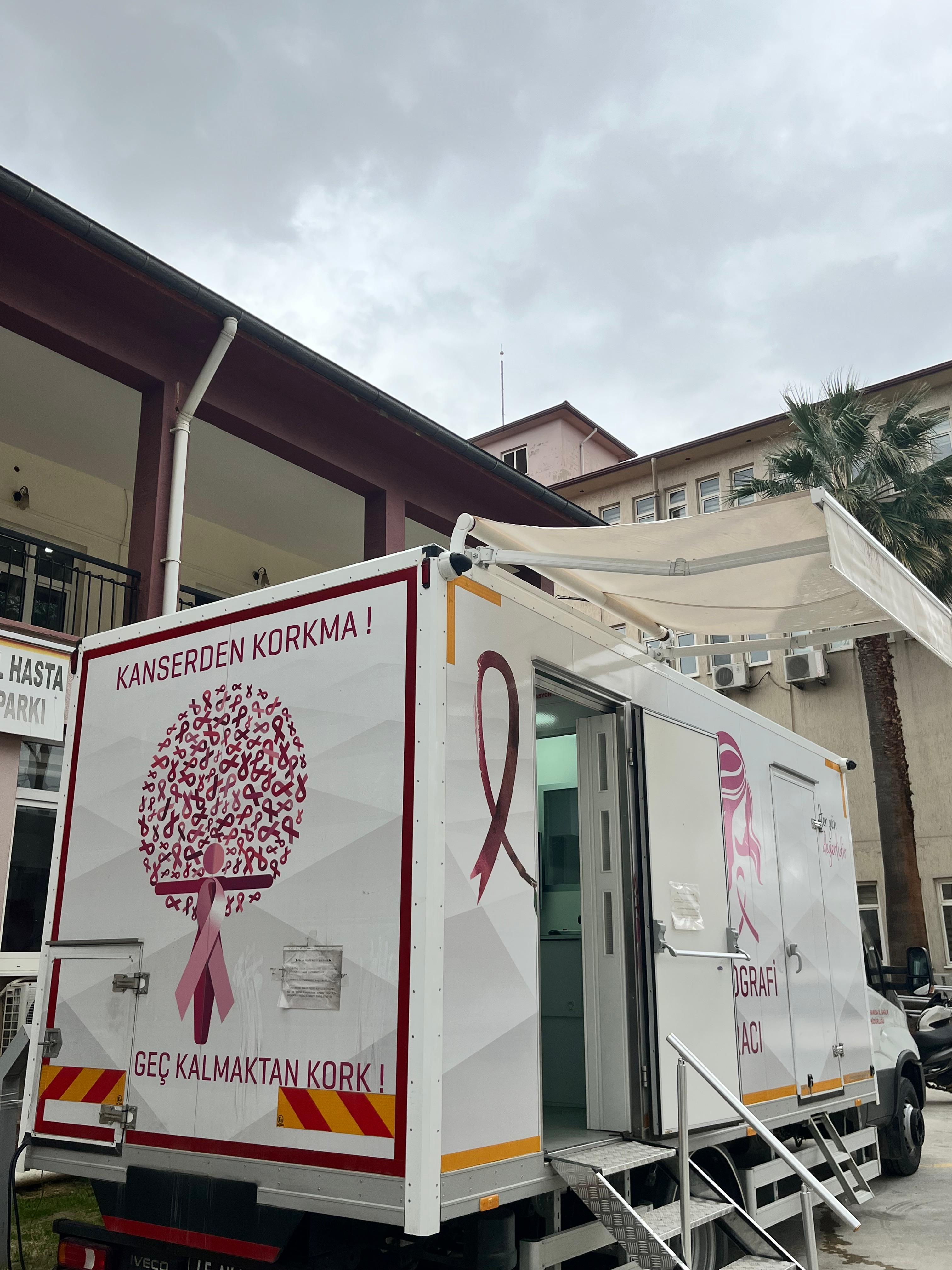 Sarıgöl'de Mobil Mamografi Aracı Hizmete Girdi (1)