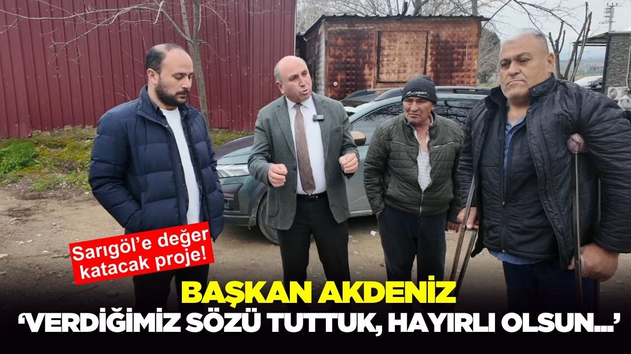 Başkan Akdeniz'den Ahmetağa Mahallesi'ne sosyal tesis ve altyapı müjdesi!