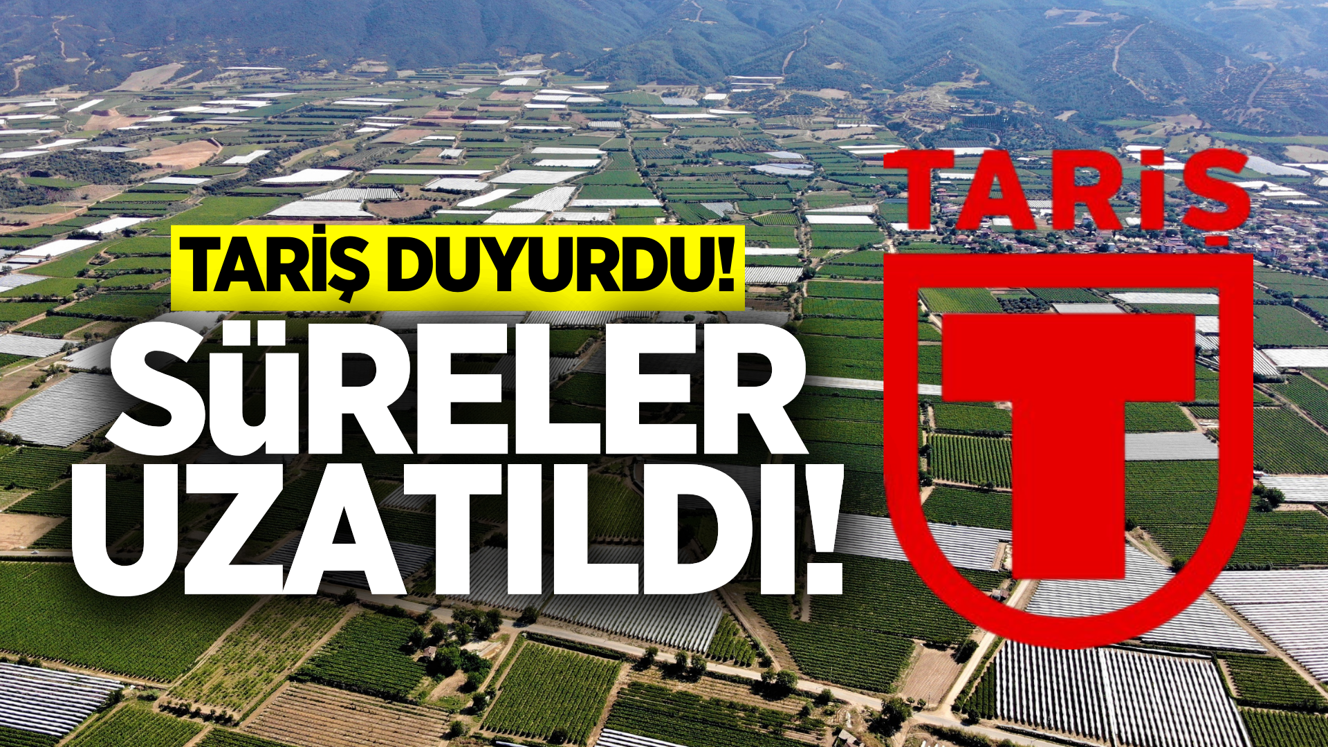 TARSİM'den meyve üreticisine ek süre!