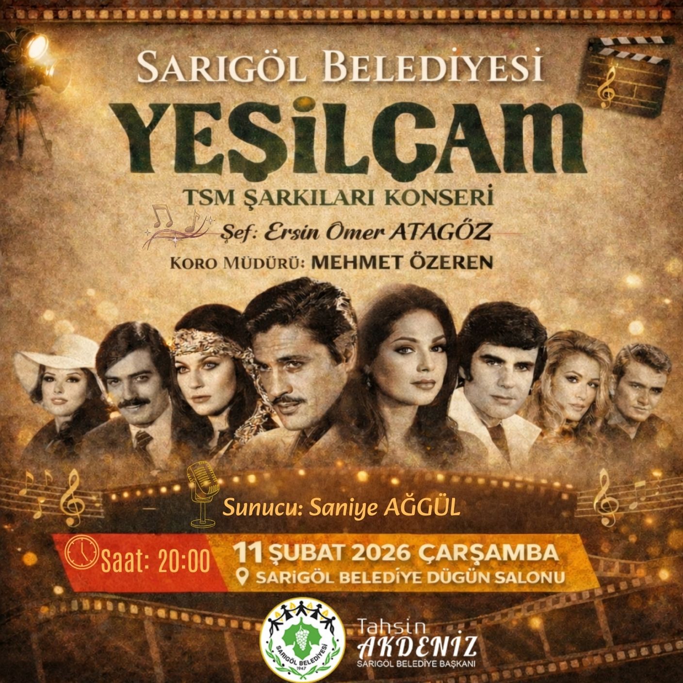 sarıgöl'de yeşilçam rüzgarı esecek