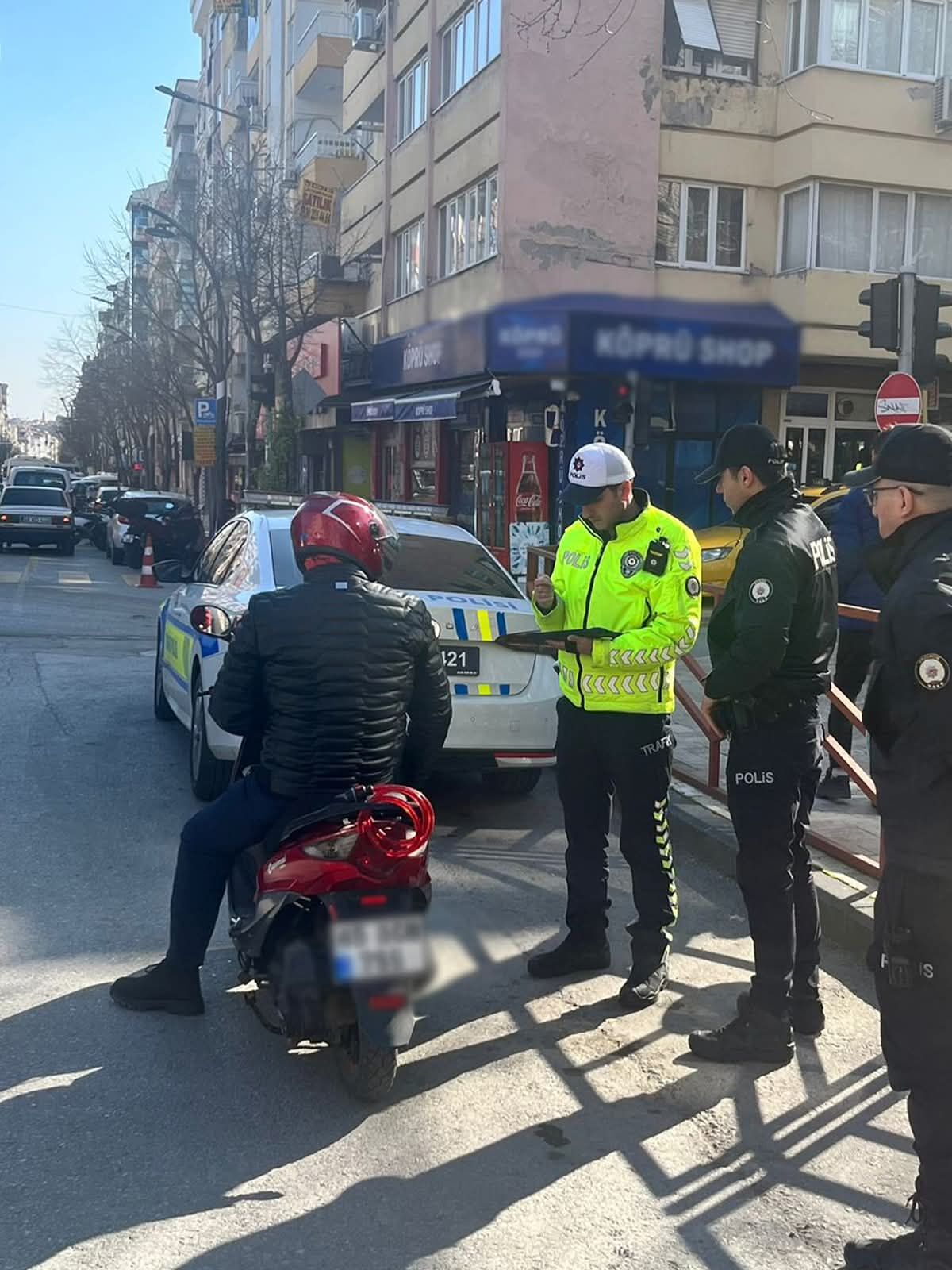 445 Sürücüye Ceza Yağdı (2)