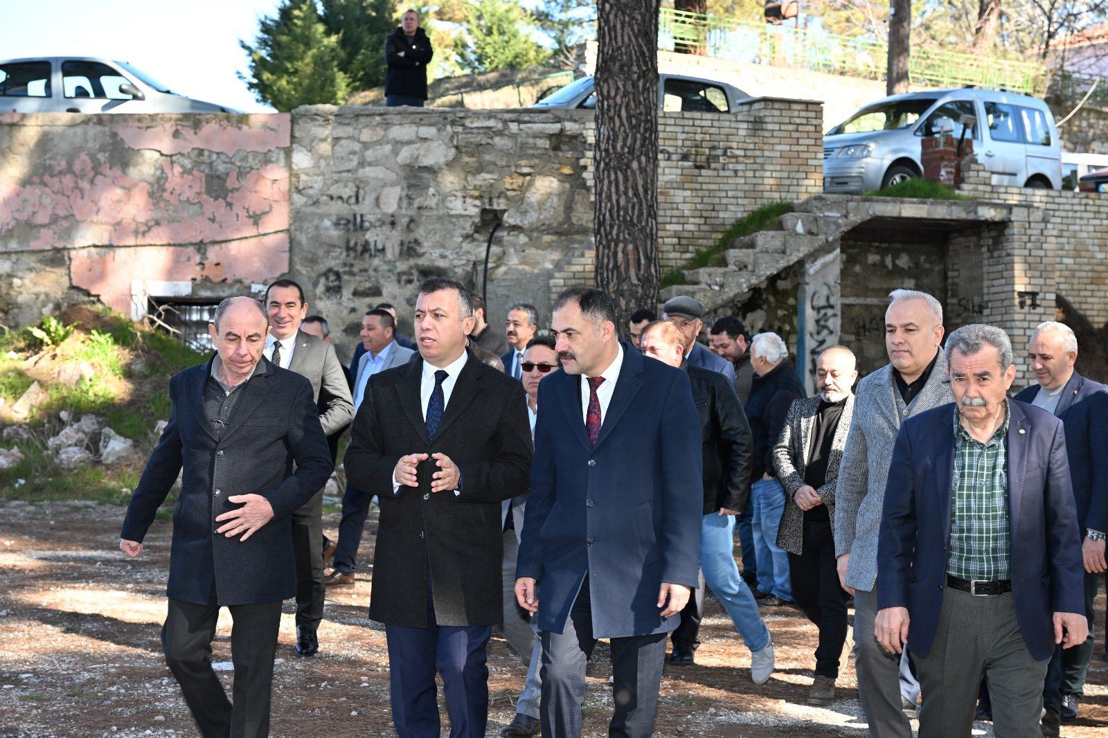 Demirci'de dev proje için ilk kazma vuruldu!-1