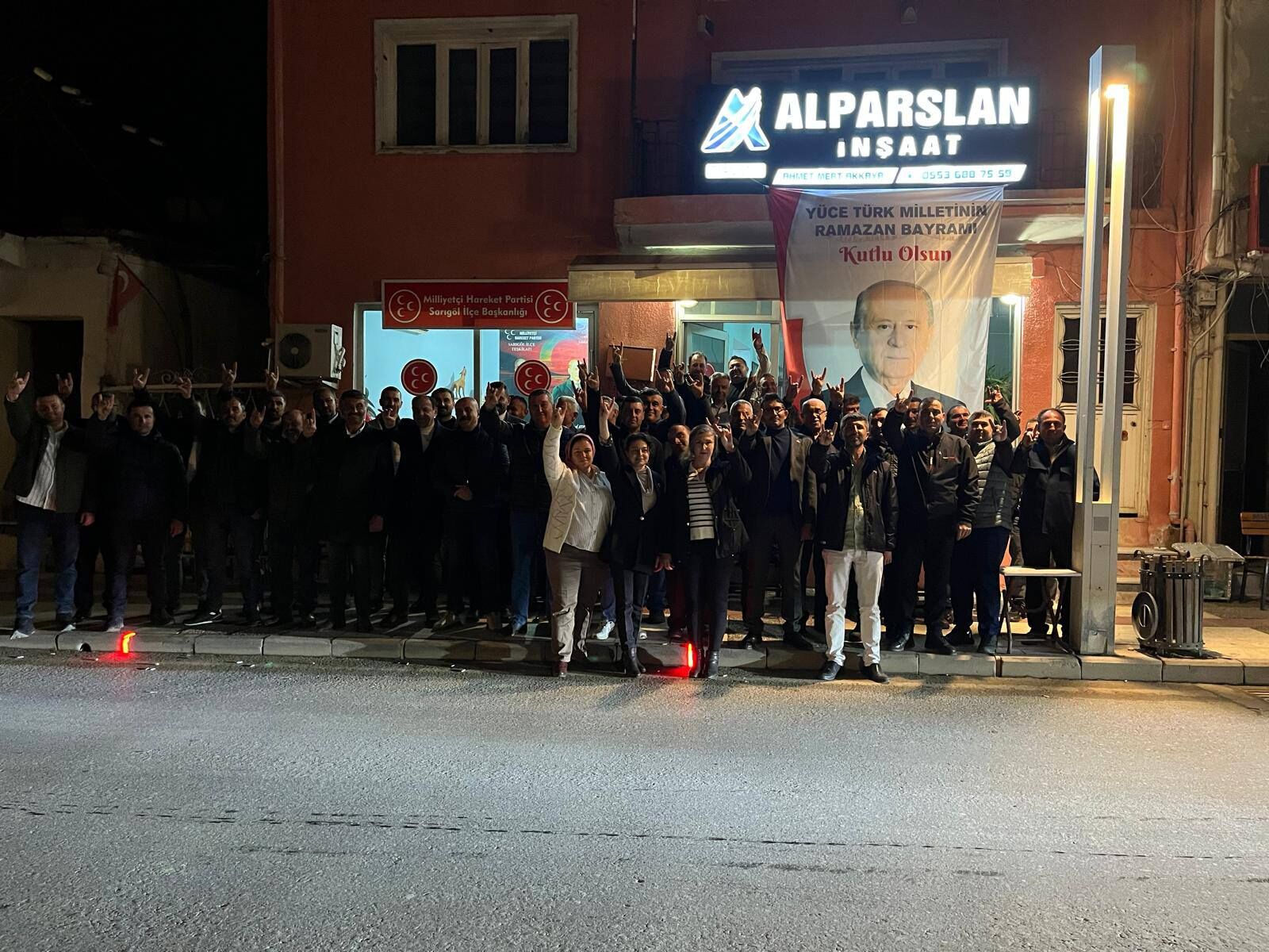 Sarıgöl MHP İlçe Teşkilatı Bayramlaşma Programında Bir Araya Geldi-9.1.