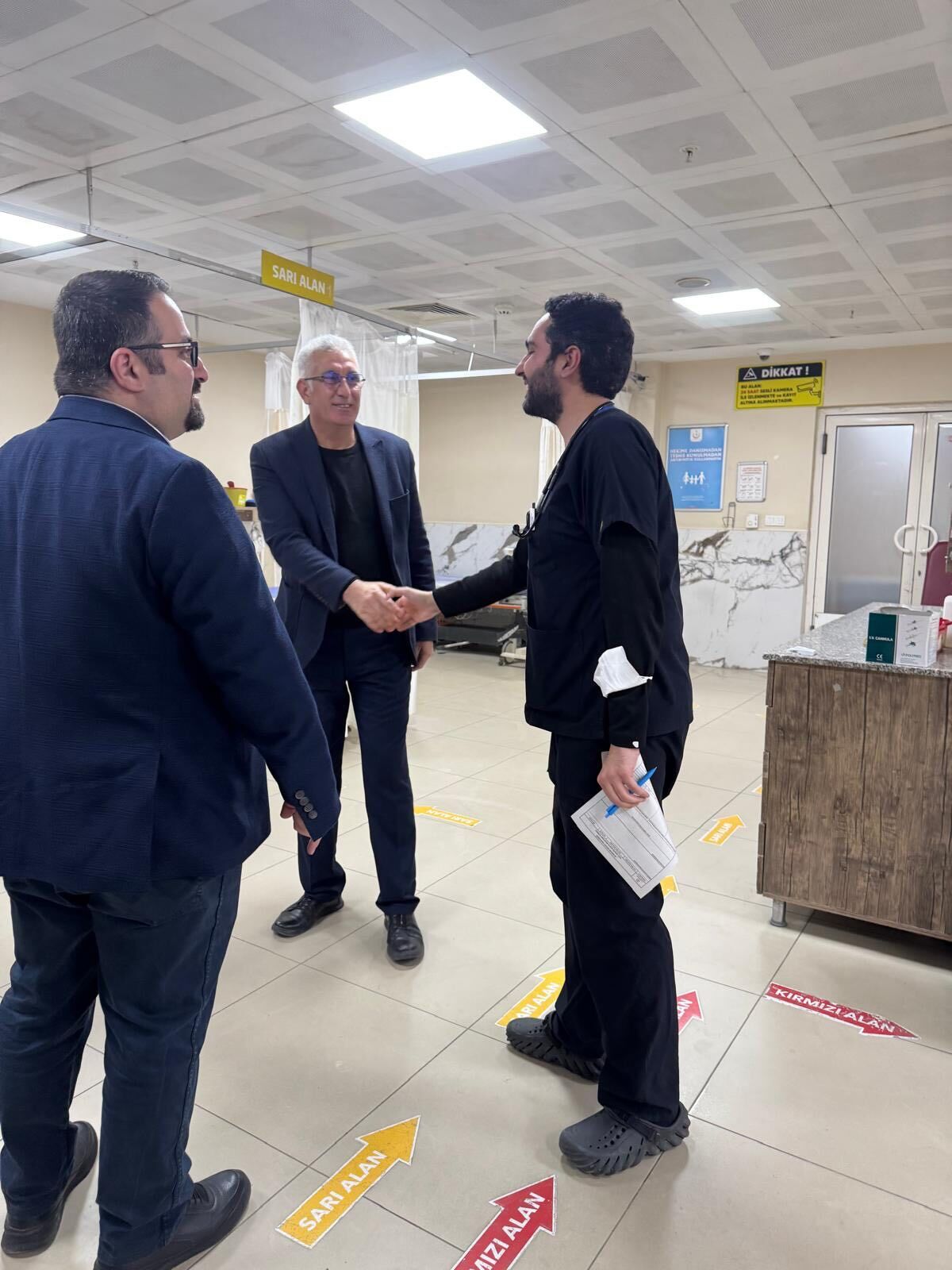 Alaşehir Devlet Hastanesi’nde Bayram Mesaisi!