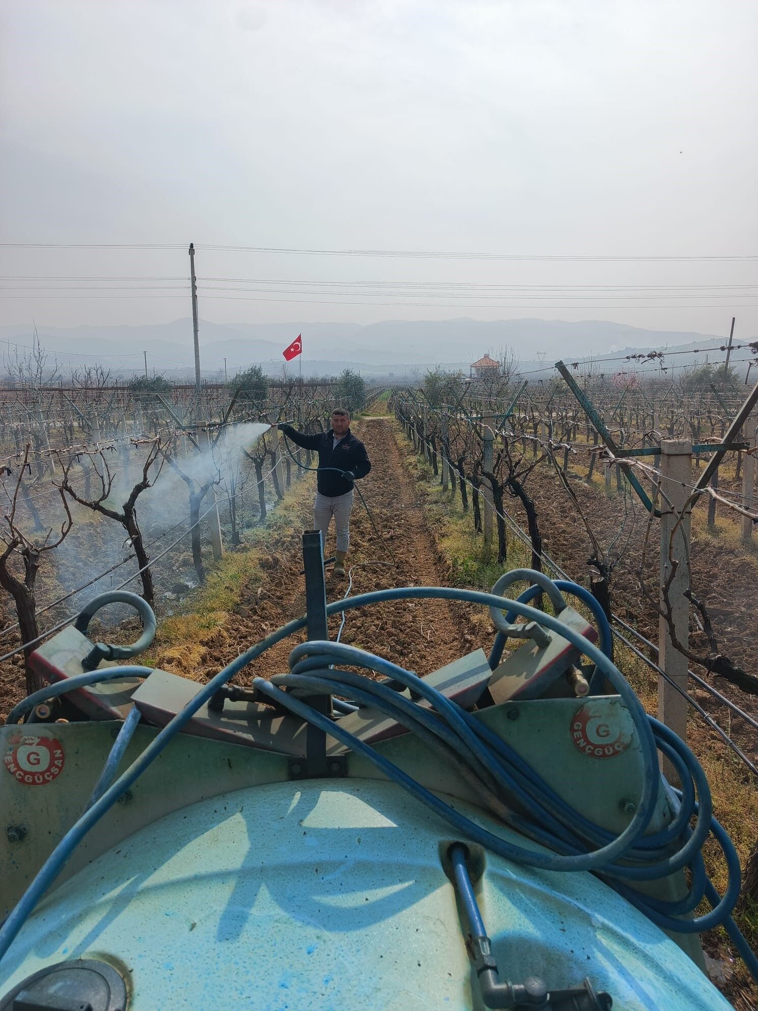 Sarıgöl Ovası bu sefer beyaza değil, maviye bürünüyor-.2.1
