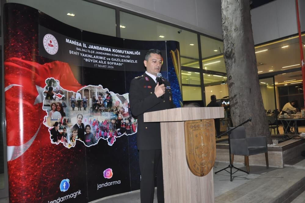 Salihli jandarmasından vefa sofrası