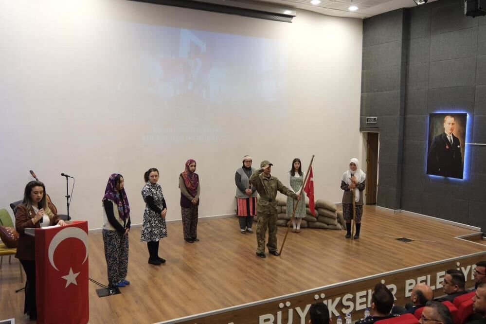 Sarıgöl'de Çanakkale ruhu yeniden canlandı!