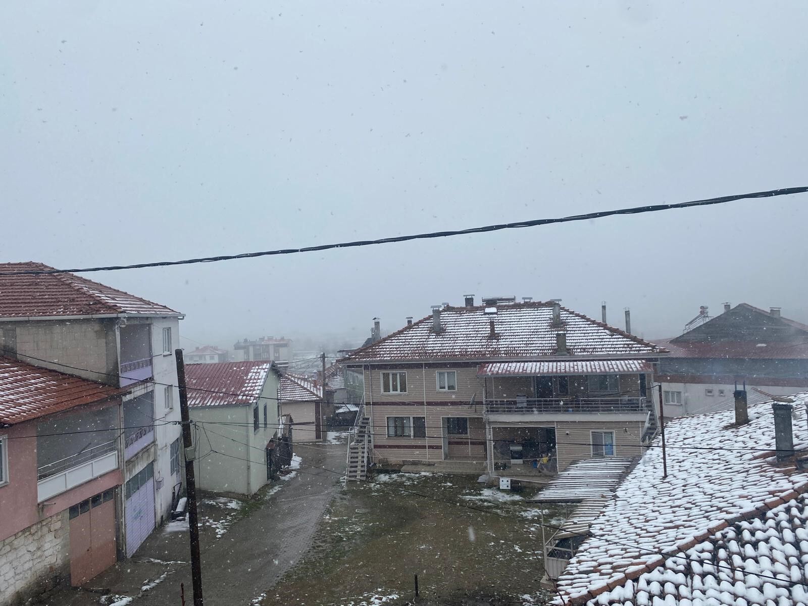 Akçakertik Mevkii Beyaza Büründü! (2)