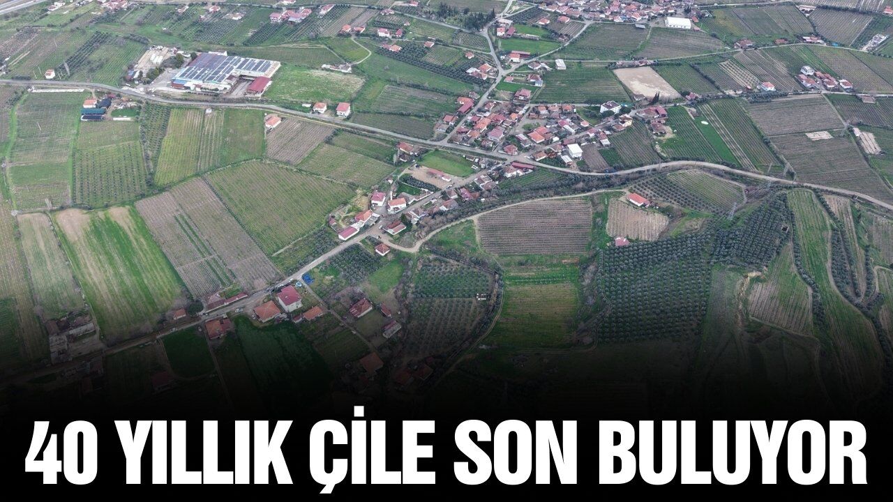 Alaşehir'in 40 yıllık sorunu çözüme kavuşuyor