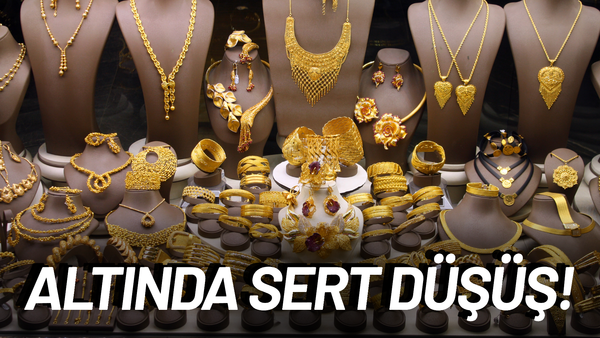 Altın fiyatlarında sert düşüş!