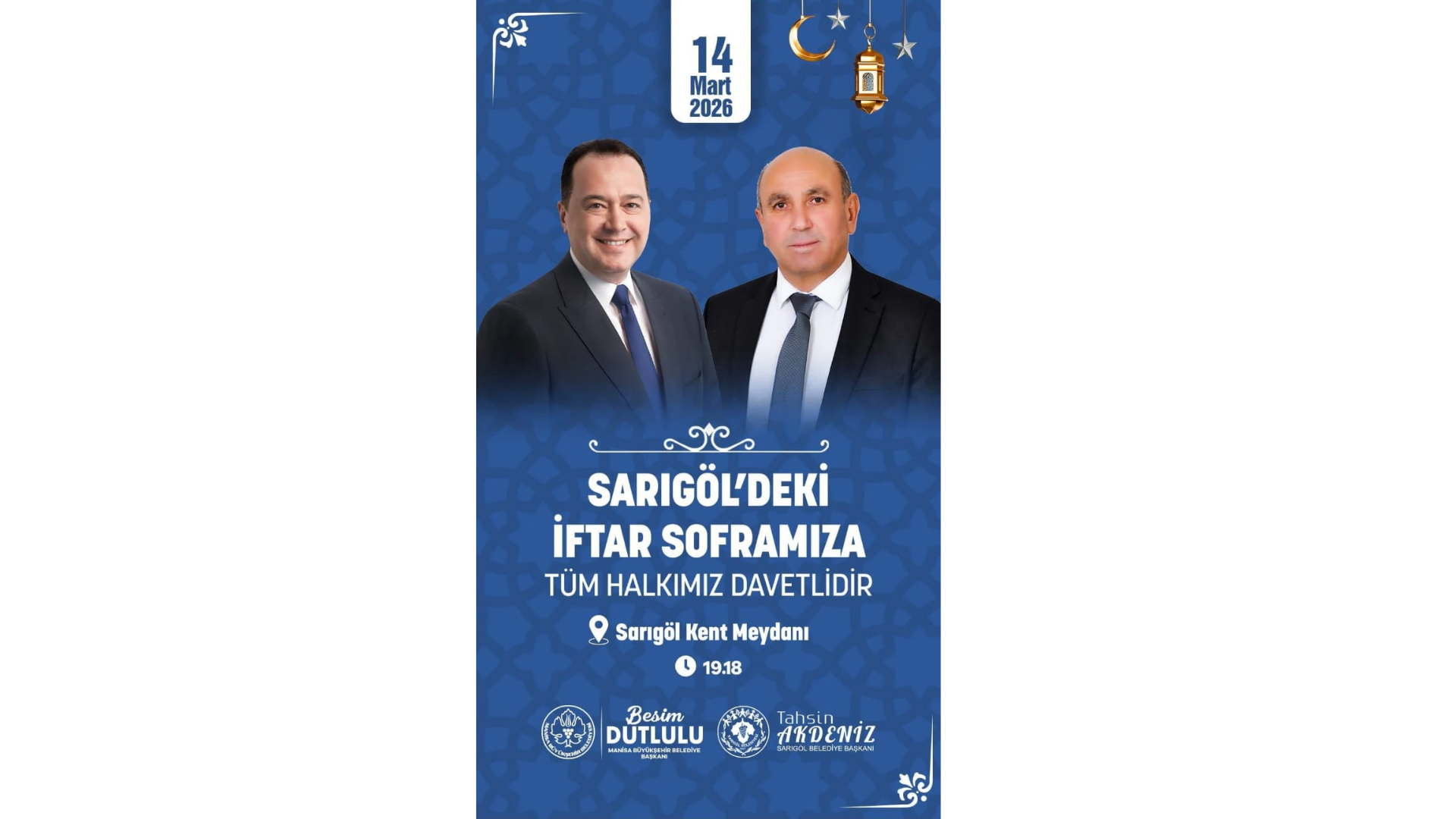 Besim Dutlulu Sarıgöl'e Geliyor! (1)