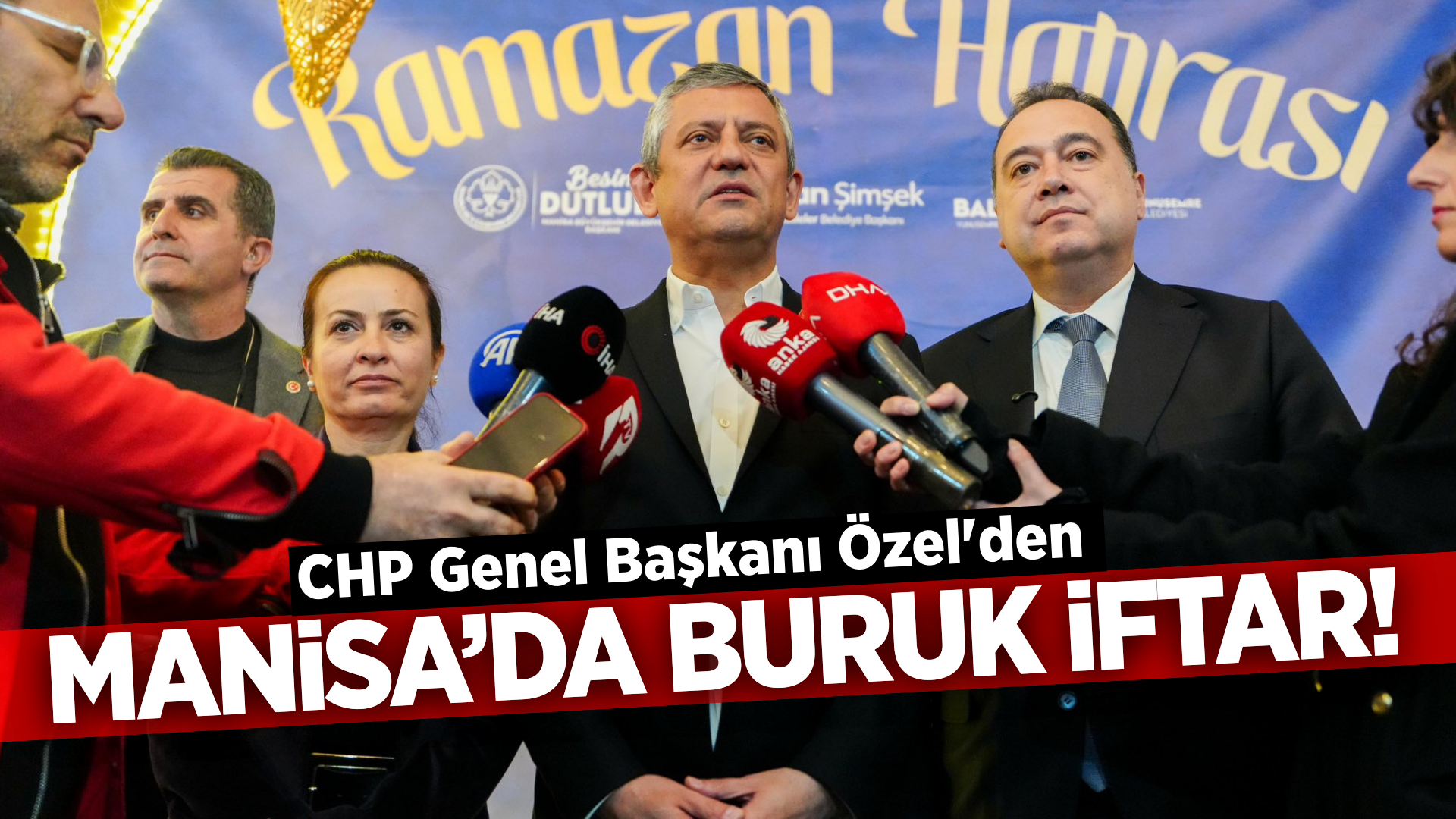 Özgür Özel; "İçimiz Yanıyor, Yüreğimiz Buruk"