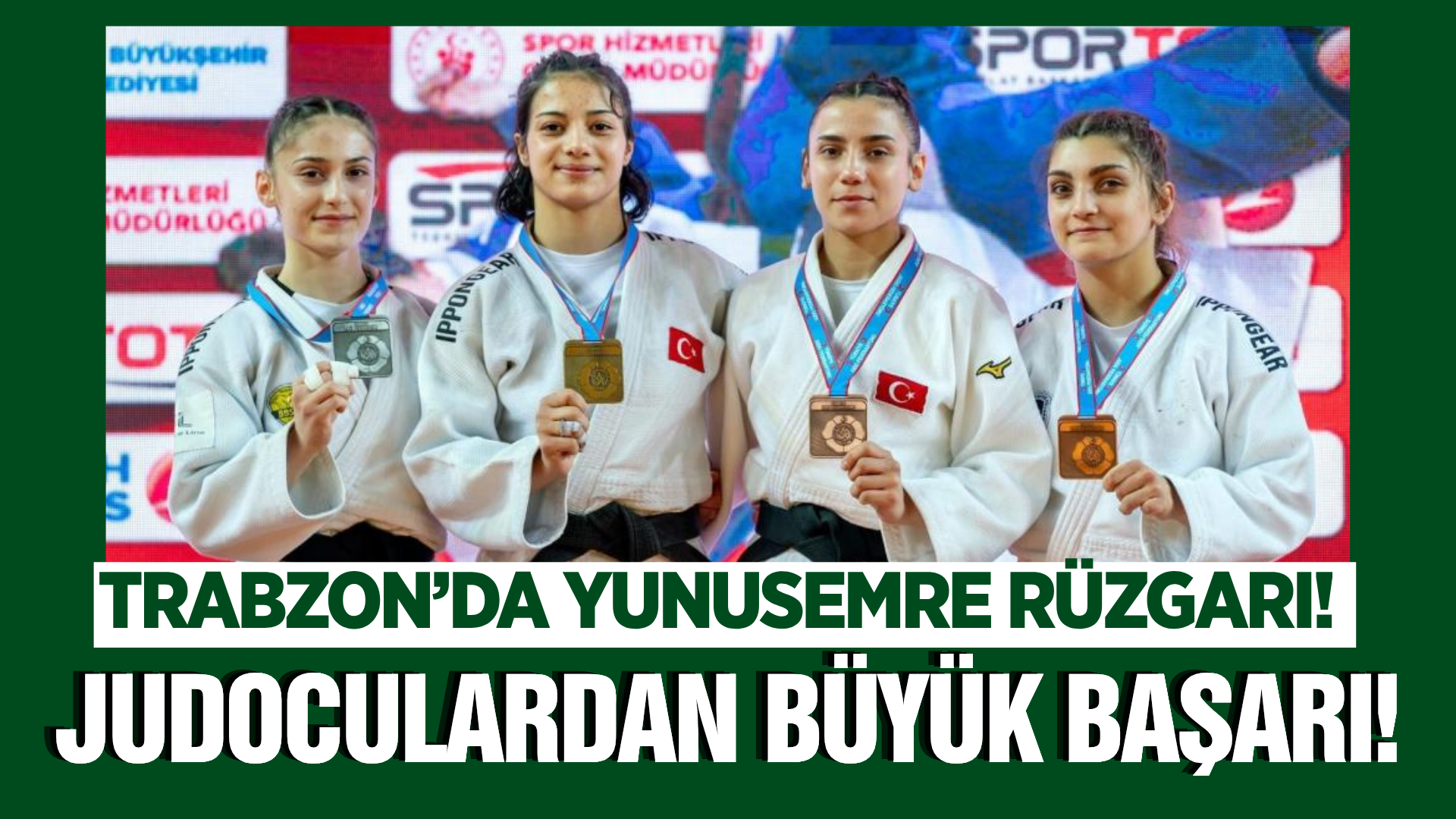 Yunusemreli judocular şampiyonaya damga vurdu