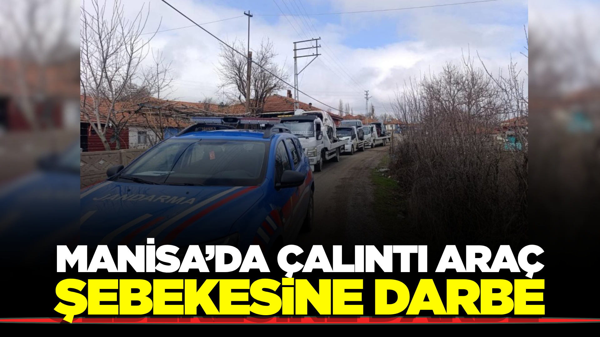 Dev Operasyon Manisa'ya Uzandı!