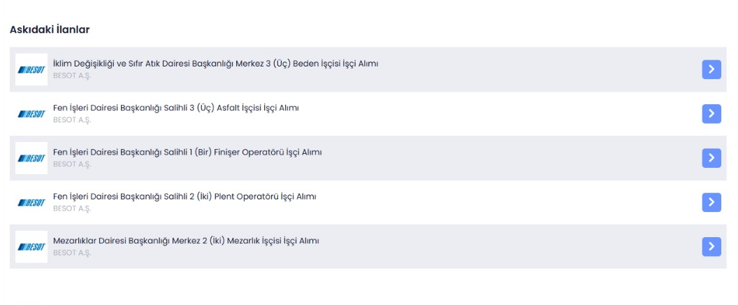 Manisa Büyükşehir Belediyesi çok sayıda işçi alımı yapacak-.1