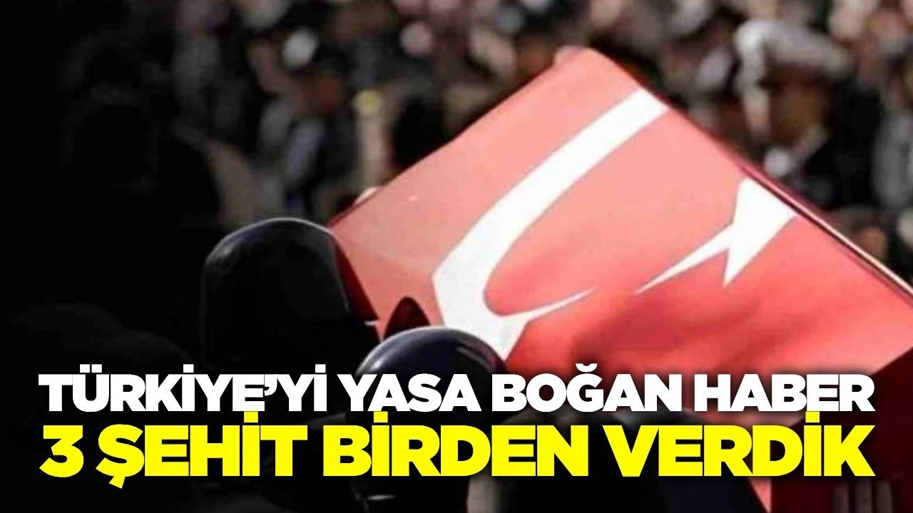 Kaza kırıma uğrayan helikopterde 3 şehit