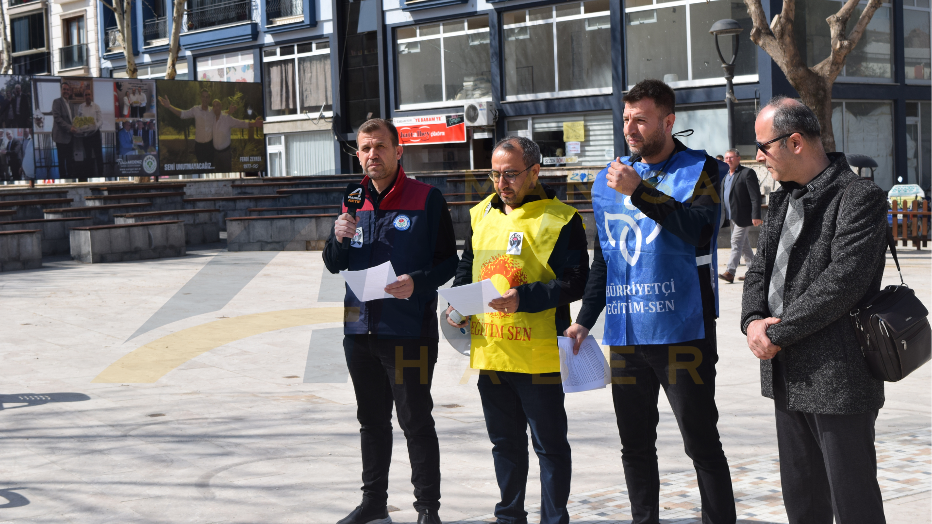 Logolu Sarıgöl’de Eğitimciler Tek Ses Oldu Okulda Şiddete Artık Yeter! (5)