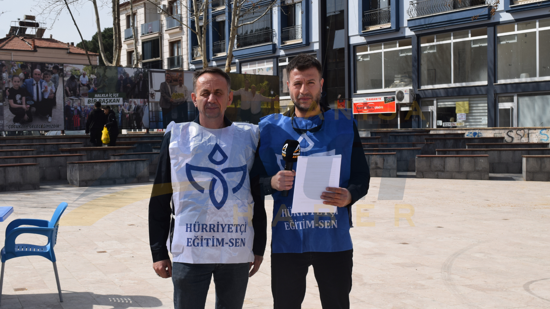 Logolu Sarıgöl’de Eğitimciler Tek Ses Oldu Okulda Şiddete Artık Yeter!