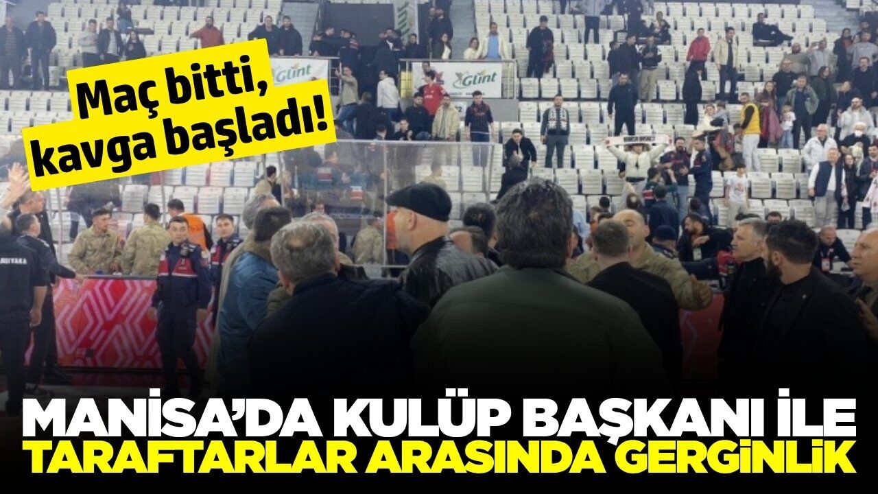 Manisa kazandı, başkan çileden çıktı!