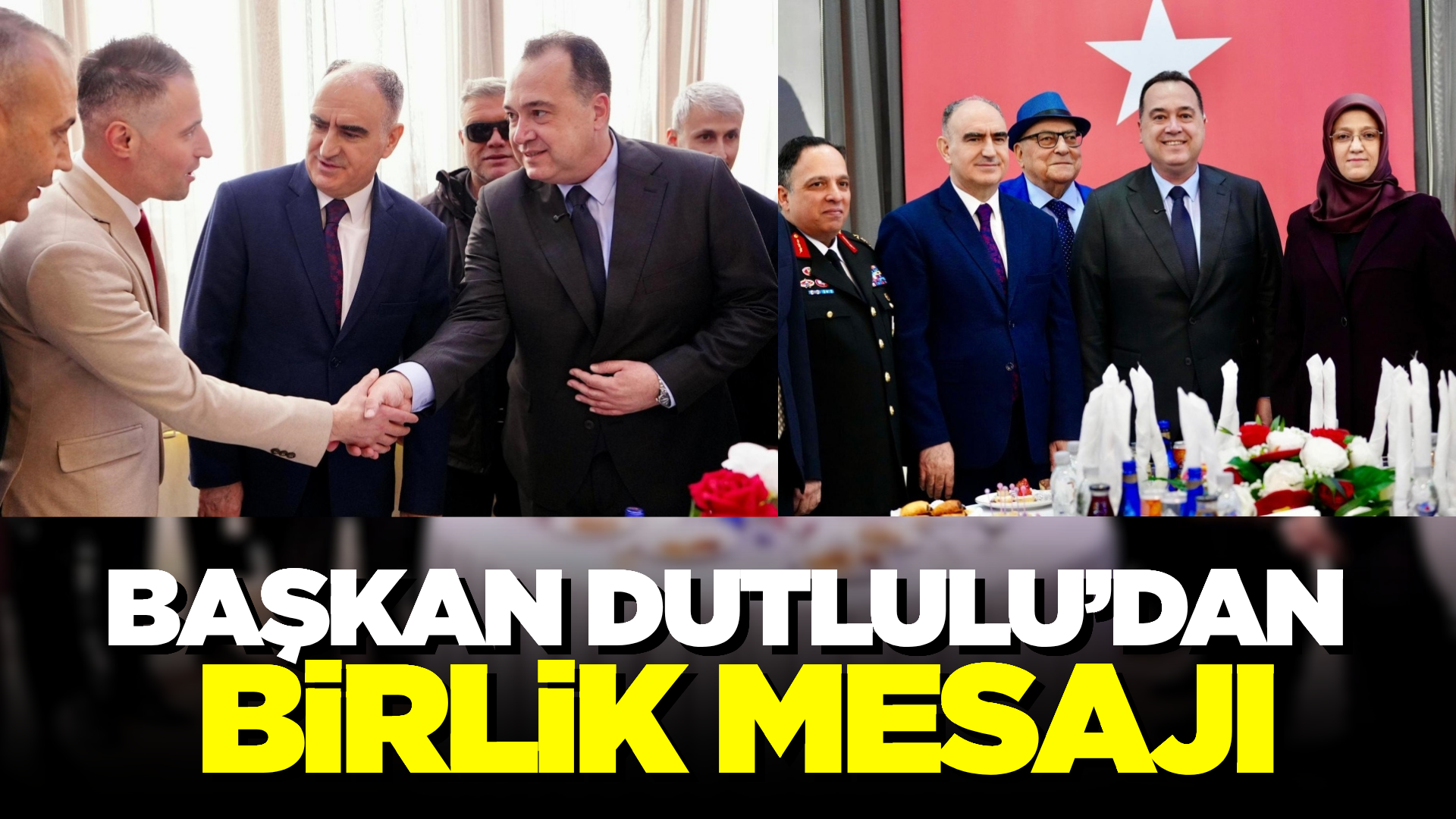 Manisa Protokolü Bayramlaşma Töreninde Buluştu