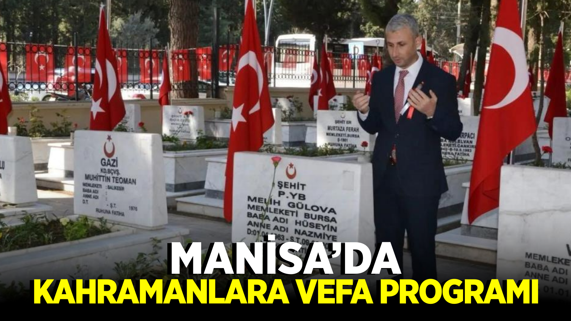 Manisa'da 18 Mart Anma Programı