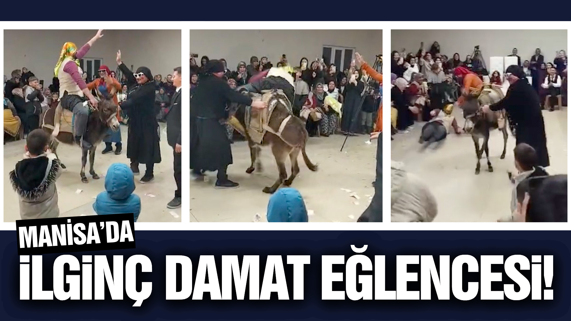 Manisa'da böyle kına gecesi görülmedi!