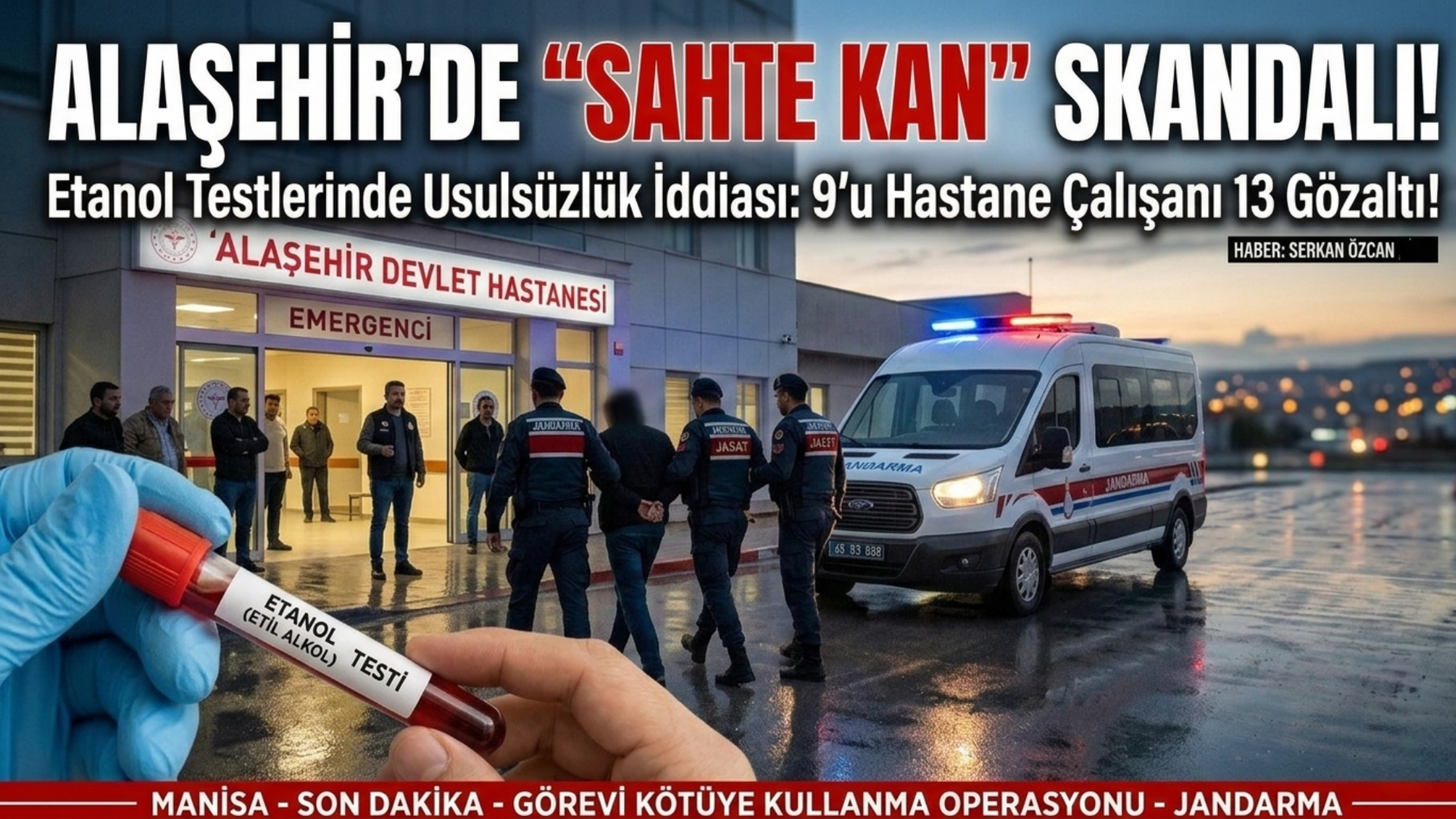 Manisa'da "Görev Kötüye Kullanma" Operasyonu: 13 Gözaltı