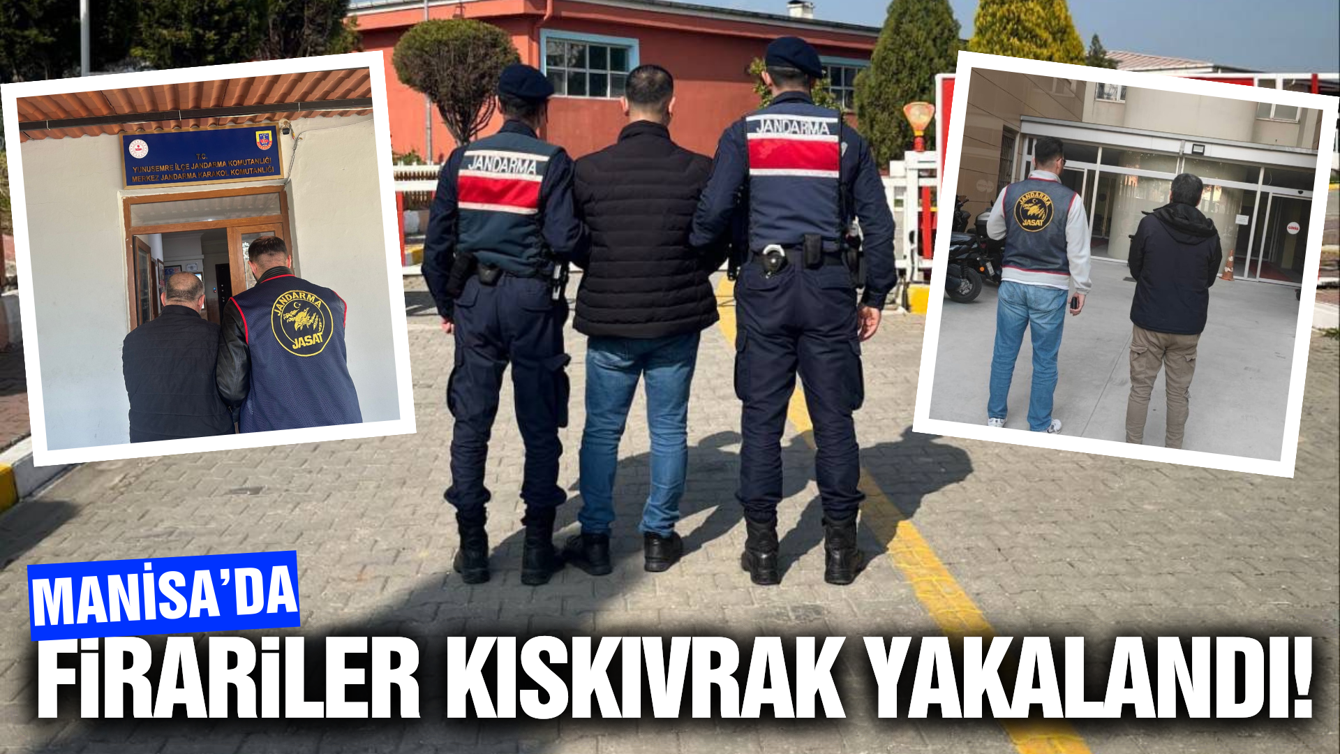 Manisa'da Jandarmadan Kaçamadılar: Firari Suçlulara Şafak Operasyonu