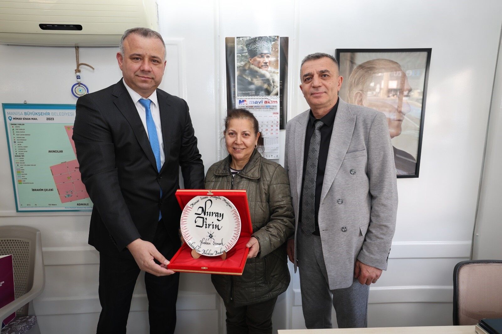 Manisa'da Kadın Muhtarlara 8 Mart Ziyareti! (2)