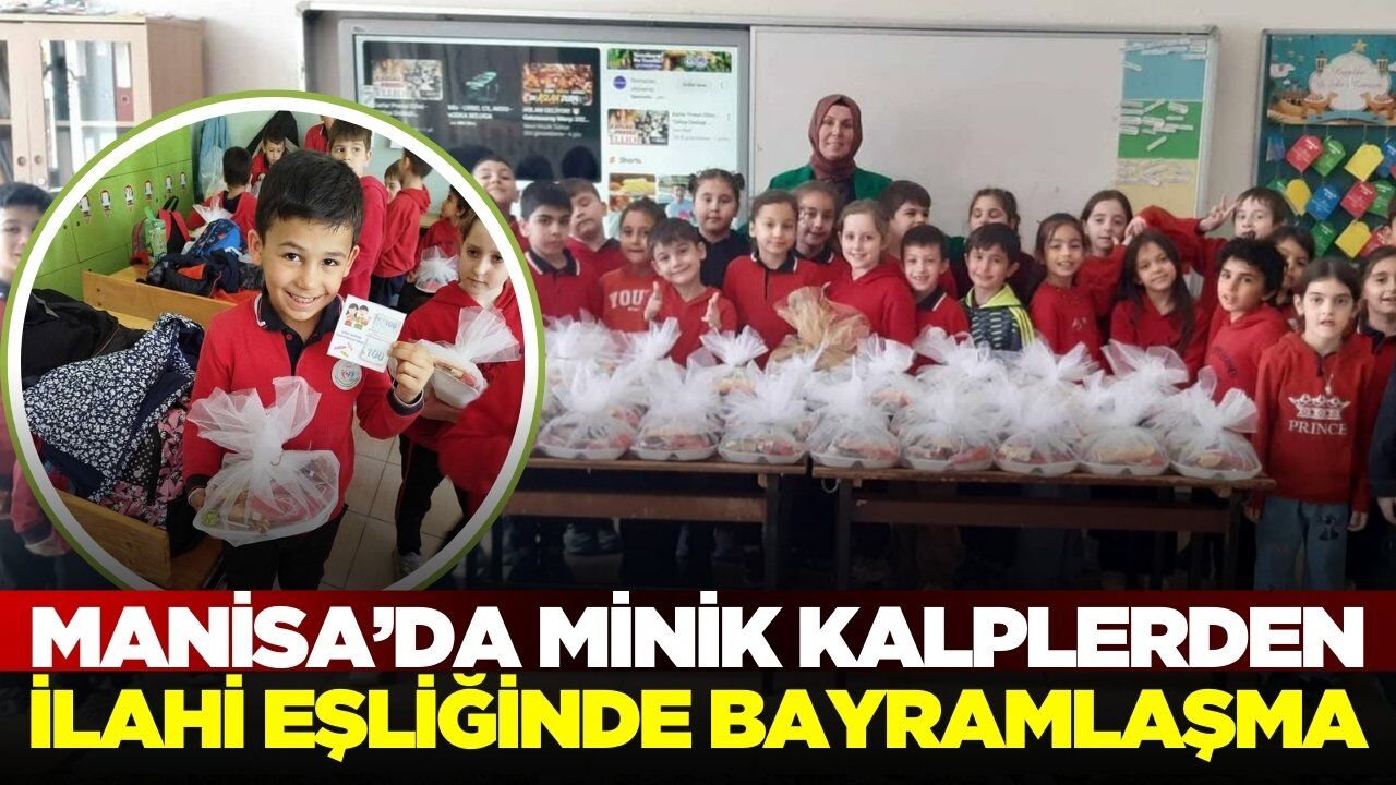 Manisa'da gönülleri feth eden bayramlaşma